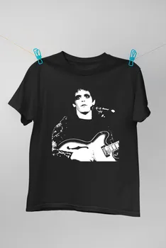 Классическая футболка с длинными рукавами из хлопка Lou Reed для мужчин и женщин всех размеров