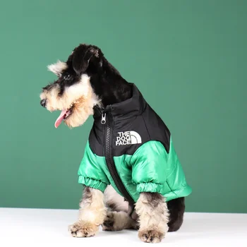 Куртка с пуховиком для собак, одежда, толстовки для домашних щенков, плащи, теплая непромокаемая толстовка для больших, средних и маленьких собак