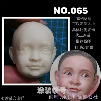 Молодое симпатичное тело Дети Вырезают голову Лепят звезду 3D Неокрашенная оригинальная кукольная модель в масштабе 1/6 Фигурка солдата Игрушки