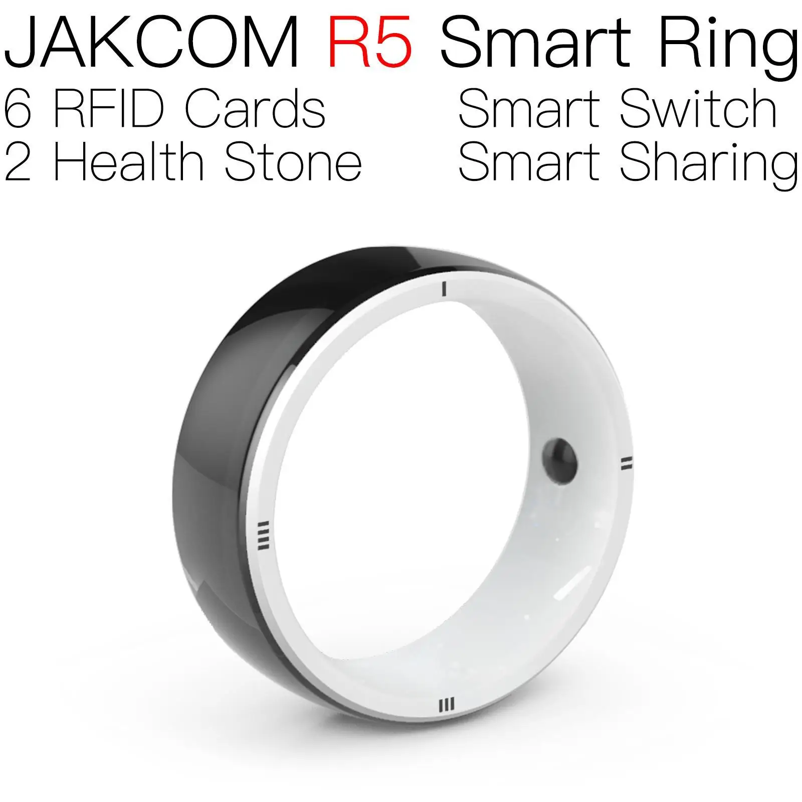 JAKCOM R5 Смарт-кольцо Подходит к радиолюбительской антенне hf 100 Вт rfid-ремешок 900 м брелок 125 кГц считыватель овец nfc большой чип новый