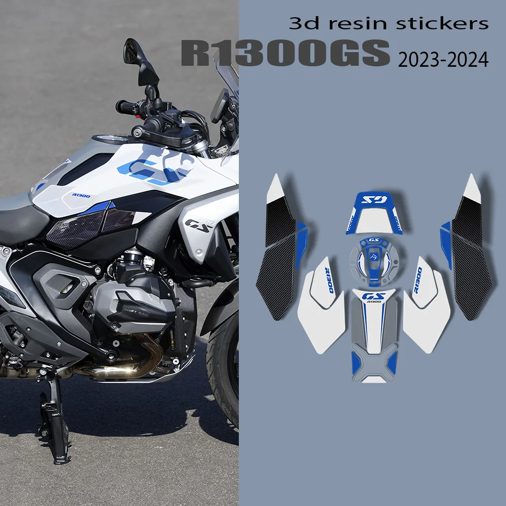 Аксессуары для мотоциклов 3D Наклейка из эпоксидной смолы Защитный комплект для BMW GS 1300 R1300GS R 1300 GS 2024
