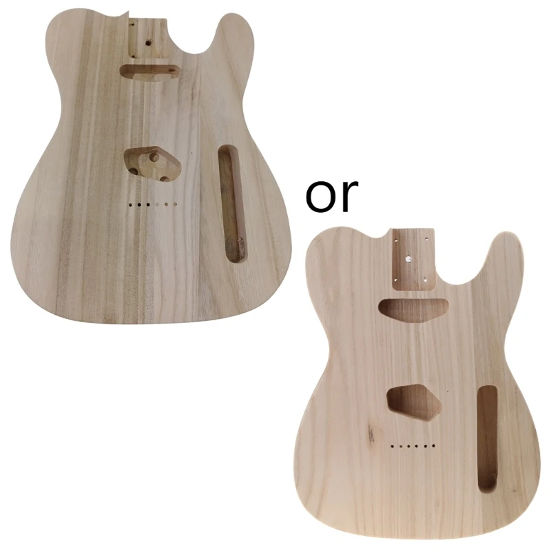 Детали корпуса гитары 583F, аксессуары для бас-гитары на белой деревянной тарелке для T-style
