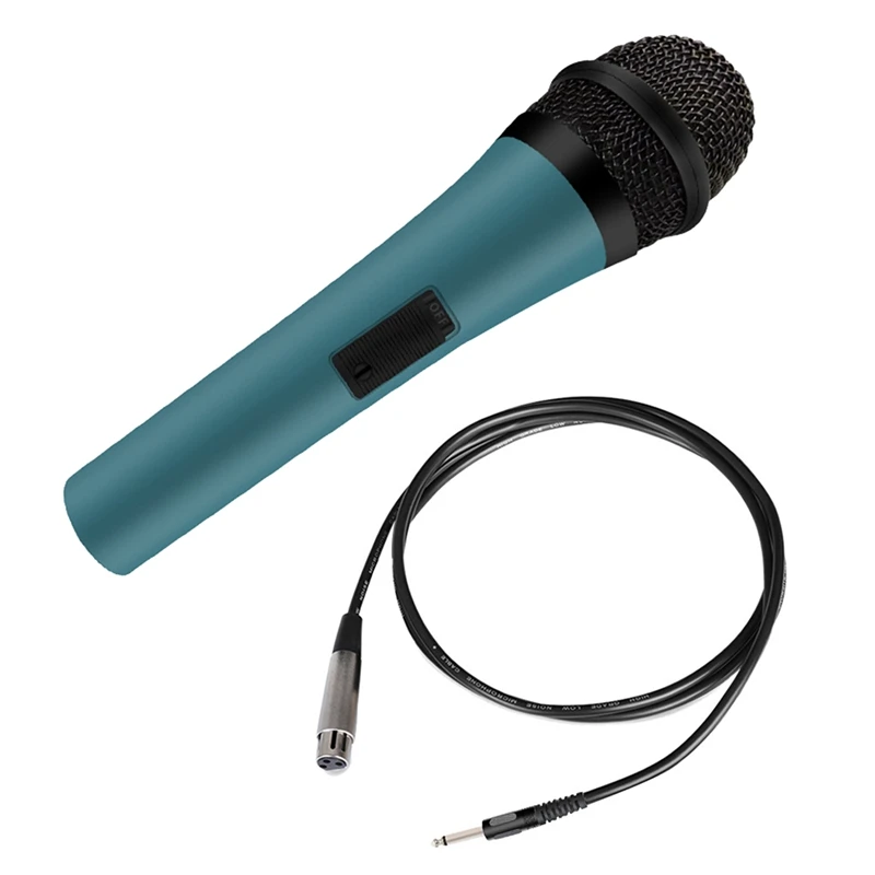 Проводной микрофон Профессиональный проводной динамический микрофон Голосовой микрофон для исполнения вокальной музыки