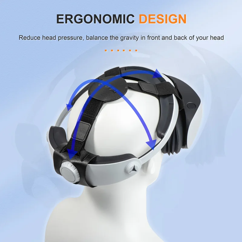 Регулируемый головной ремень для очков PS VR2/PlayStation VR2, Регулируемый эластичный держатель для повязки на голову, Фиксированные Аксессуары