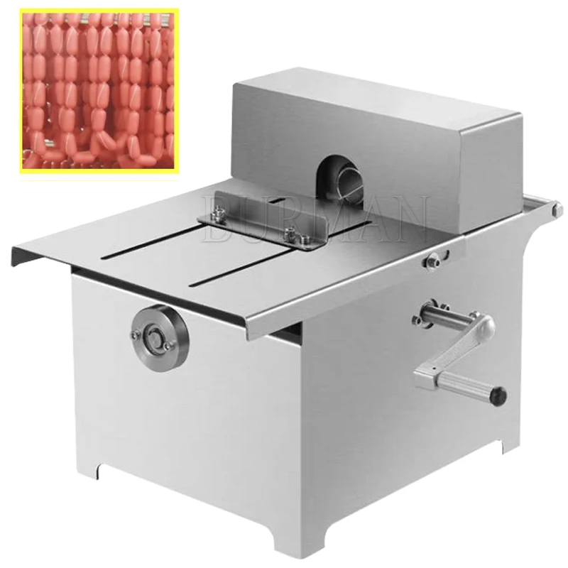 Ручная машина для завязывания сосисок из нержавеющей стали Машина для завязывания сосисок