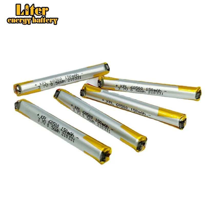 цилиндрические литий-полимерные электроинструменты емкостью 68500 150 мАч, электроприборы, батарейки, умные ручки, батарейки для электрических зубных щеток